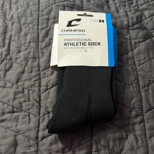 Champro Black Athletic Socks